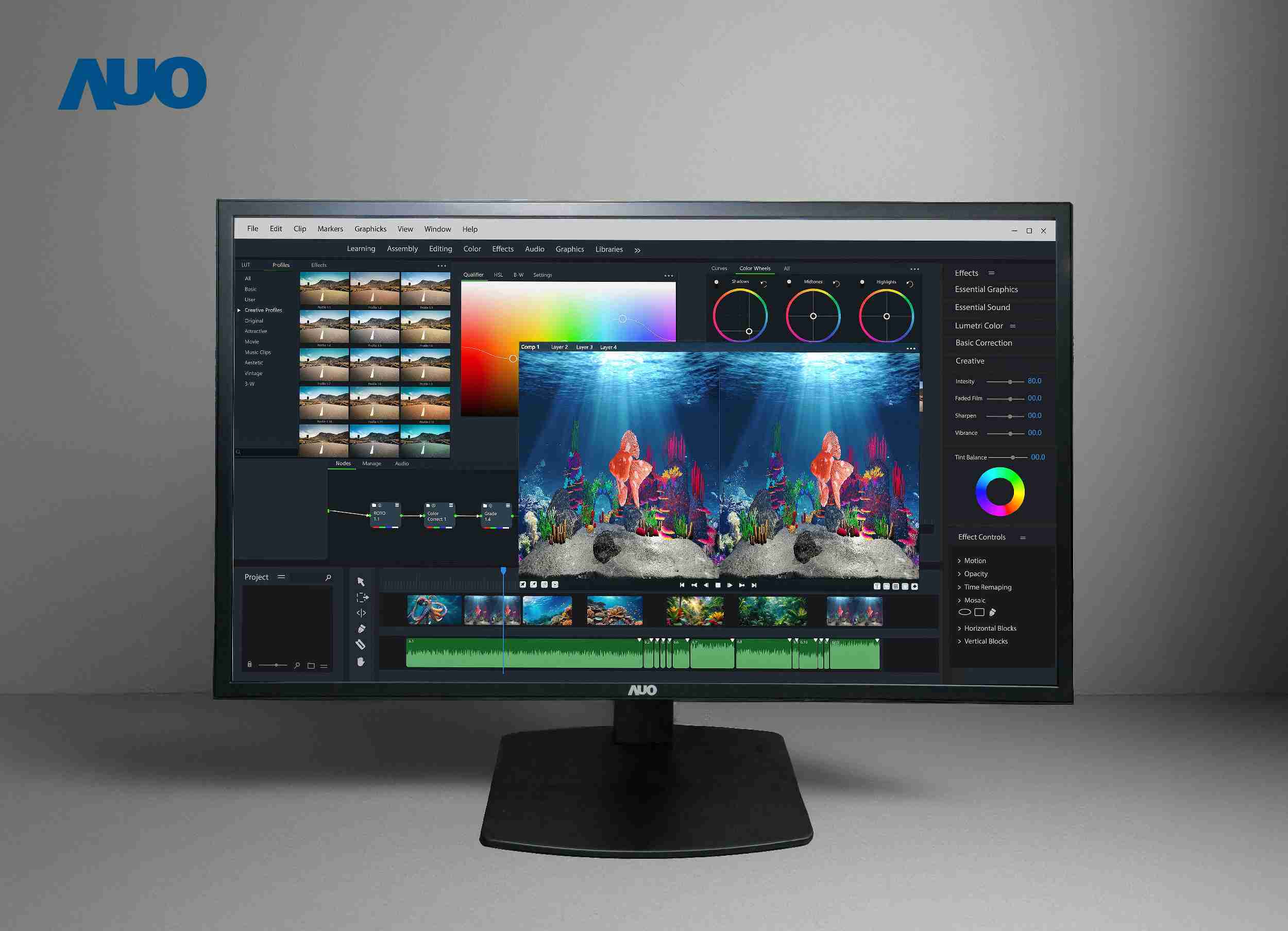 至成国际开发32吋2D/3D专业桌上型显示器，，，拥有8K4K超高分辨率，，并以低串扰算法优化3D显示效果，，，搭载自动眼球追踪功能，，，，能实时调整3D图像，，，进行实时2D与3D无缝共存窗口，，，提供图像设计工作者突破二维接口的崭新工作氛围与效率